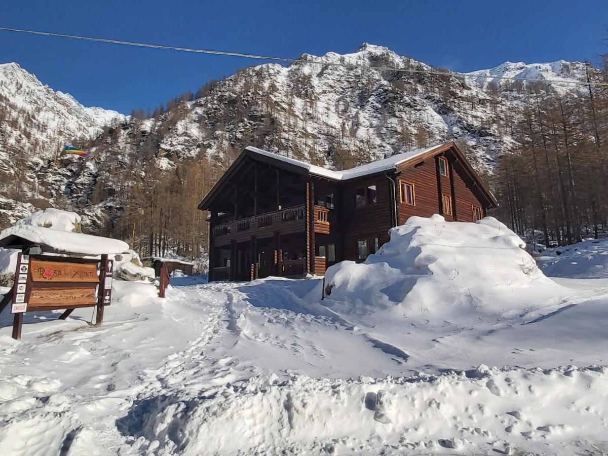 Chalet Rosa Dei Monti Piamprato Eksteriør bilde